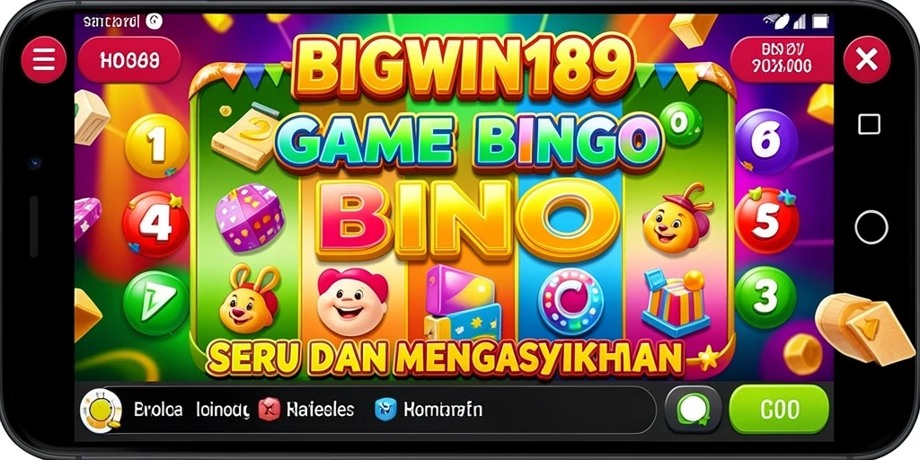 Tampilan screenshot utama BIGWIN189 menampilkan gameplay menarik dari Bingo.