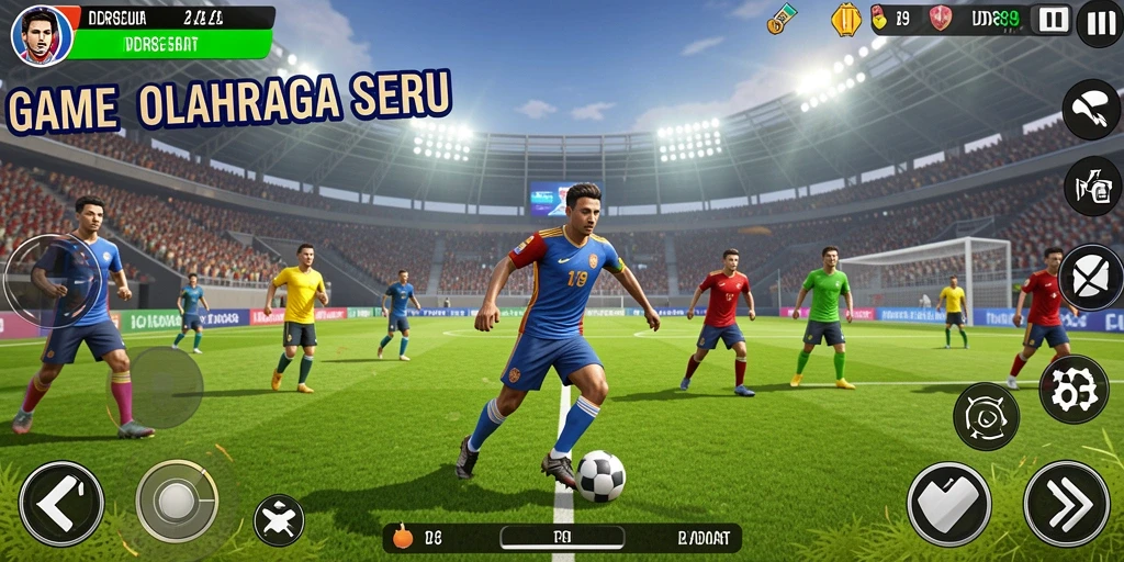 Gameplay mendebarkan dengan berbagai cabang olahraga di IDR89.