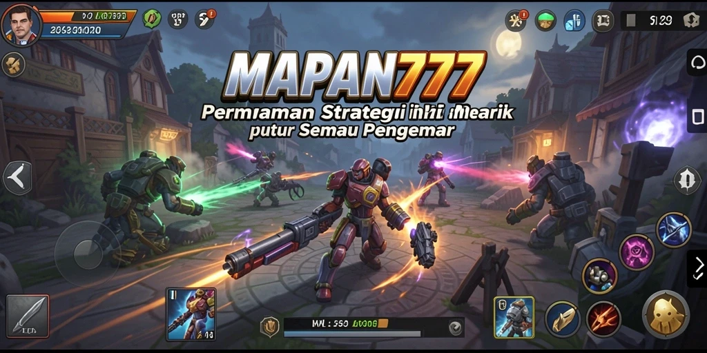 Tangkapan layar gameplay MAPAN777 yang menampilkan strategi pertempuran yang mendebarkan.