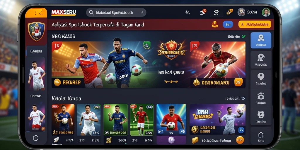 Tampilan gameplay menarik dari aplikasi MAXSERU yang penuh aksi.