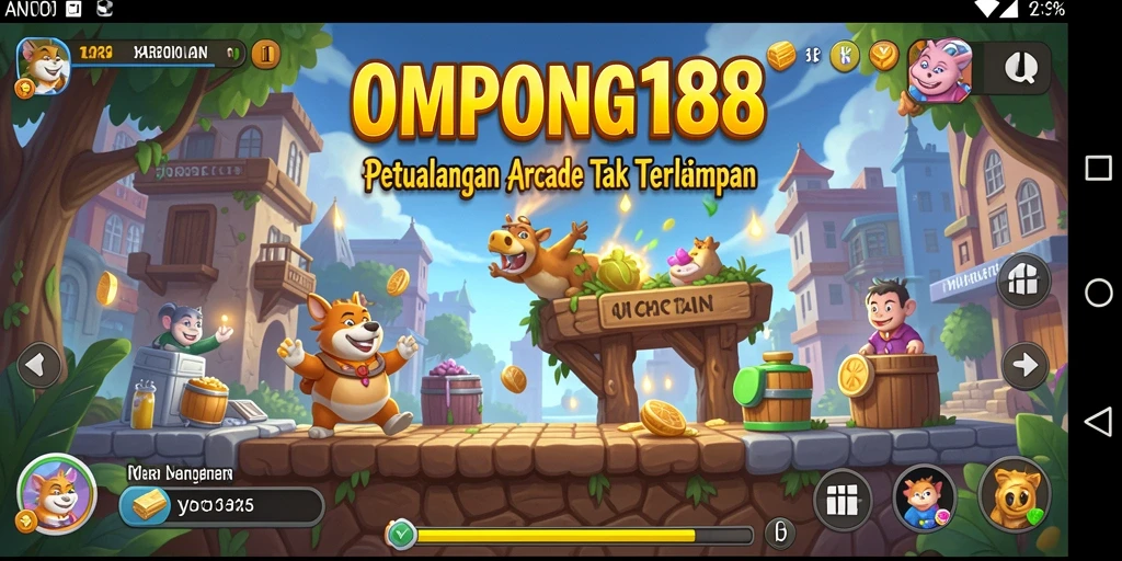 Gameplay seru OMPONG188 dengan grafis menawan.